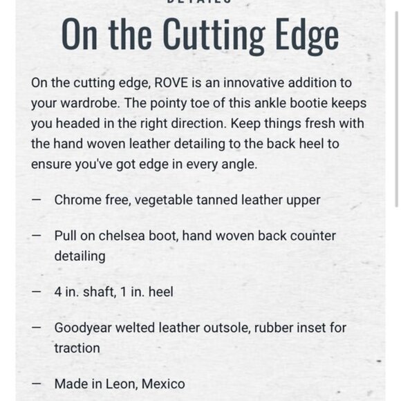 Bed Stu Rove Distressed Brown Leather Vintage Styling Slip-On Bootie Size 7 - Picture 12 of 12